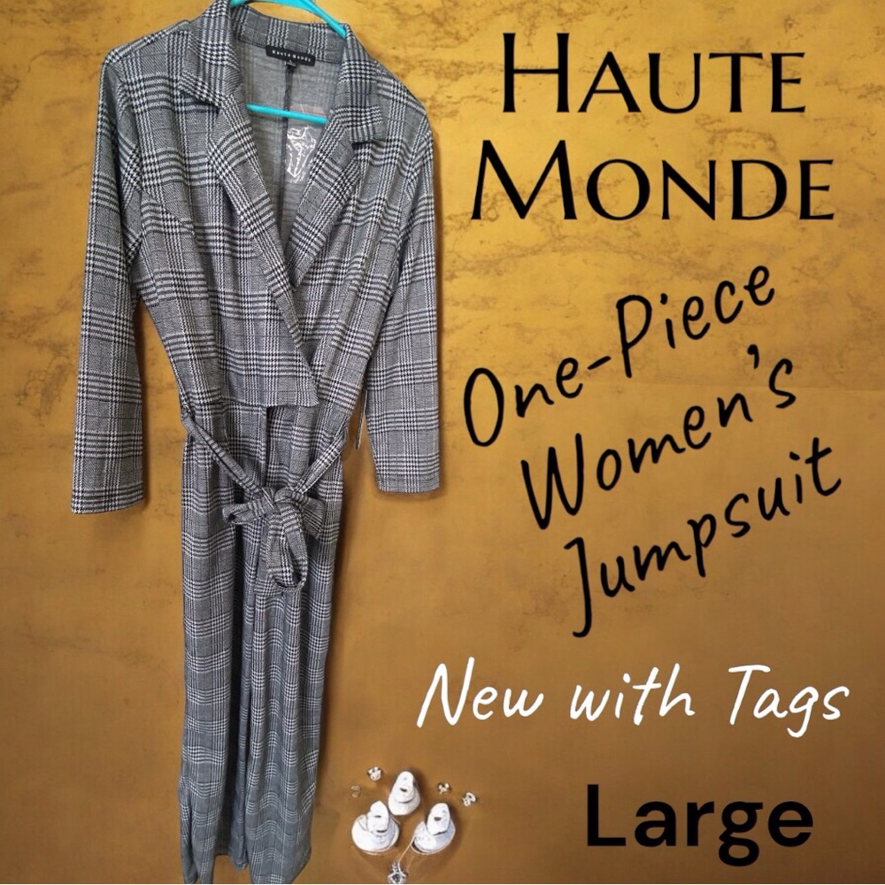 Haute Monde One Piece Jumpsuit Large